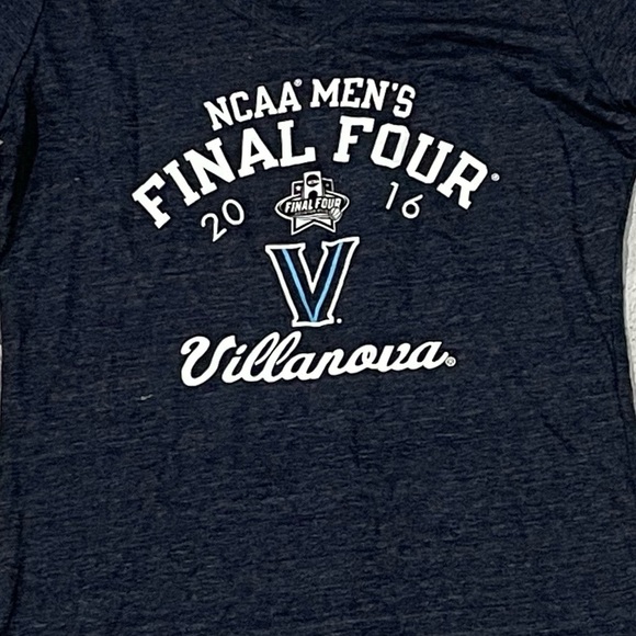 Women's Villanova University Wildcats NCAA Final Four 2016 Basketball Tee Top - Picture 2 of 3
